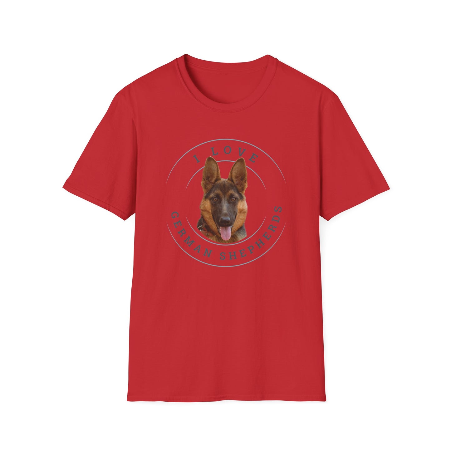 I Love German Shepherds T-Shirt