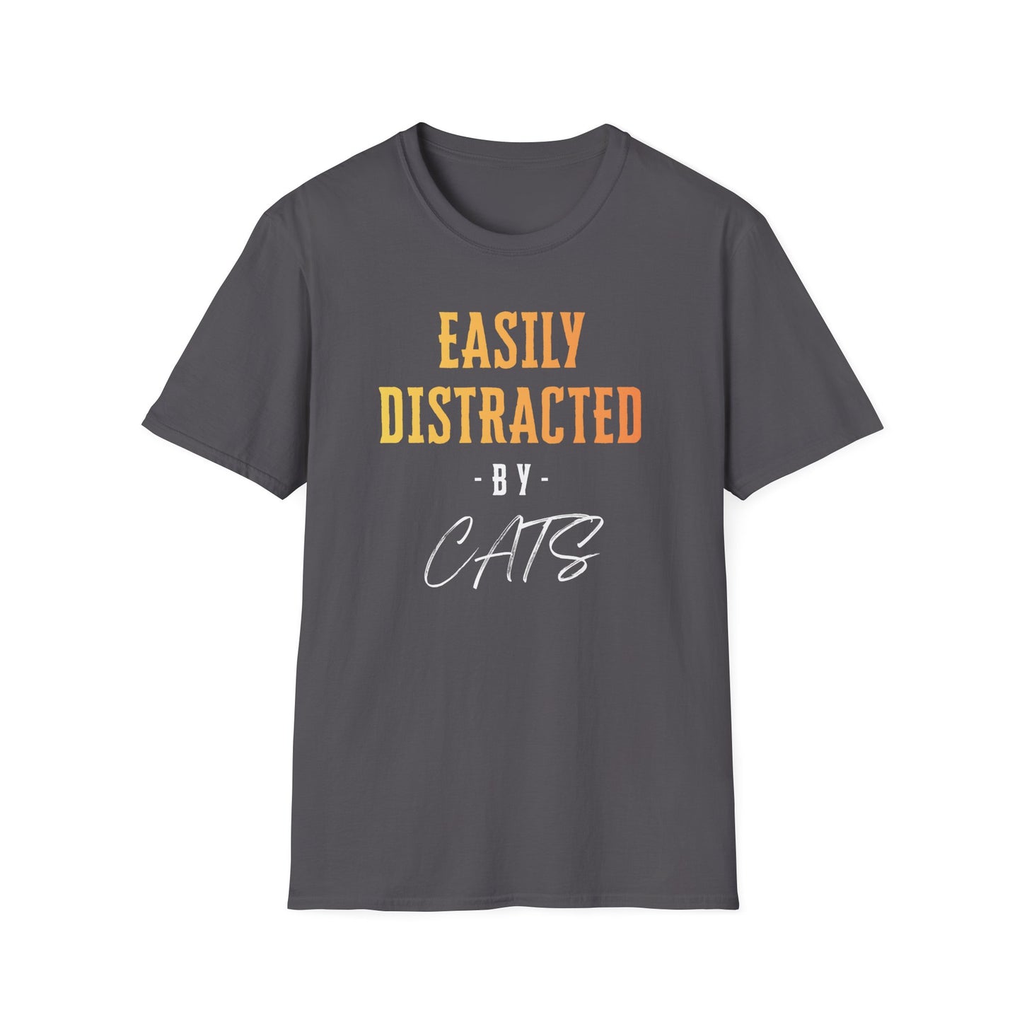 Easily Distracted by Cats T-Shirt