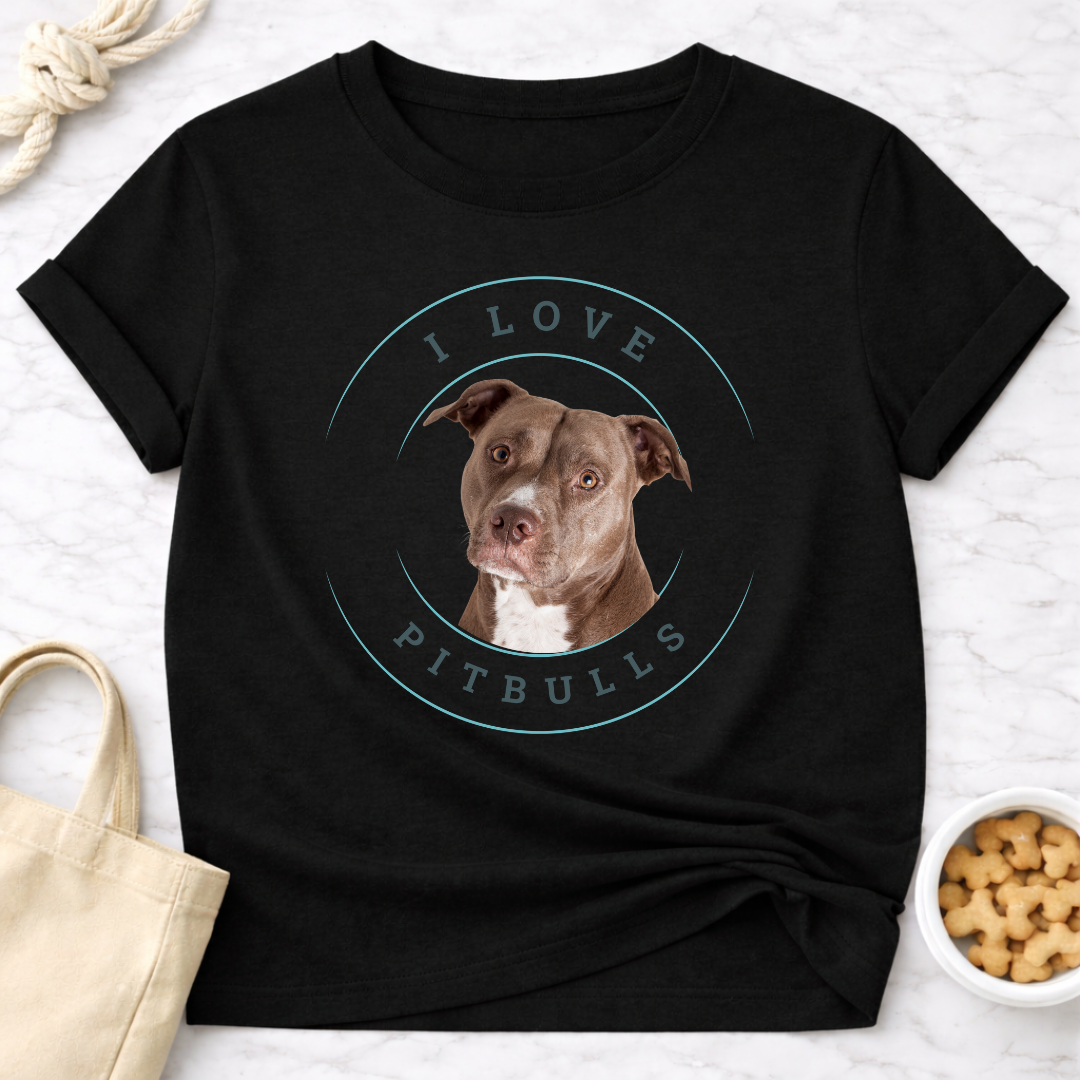 I Love Pitbulls T-Shirt