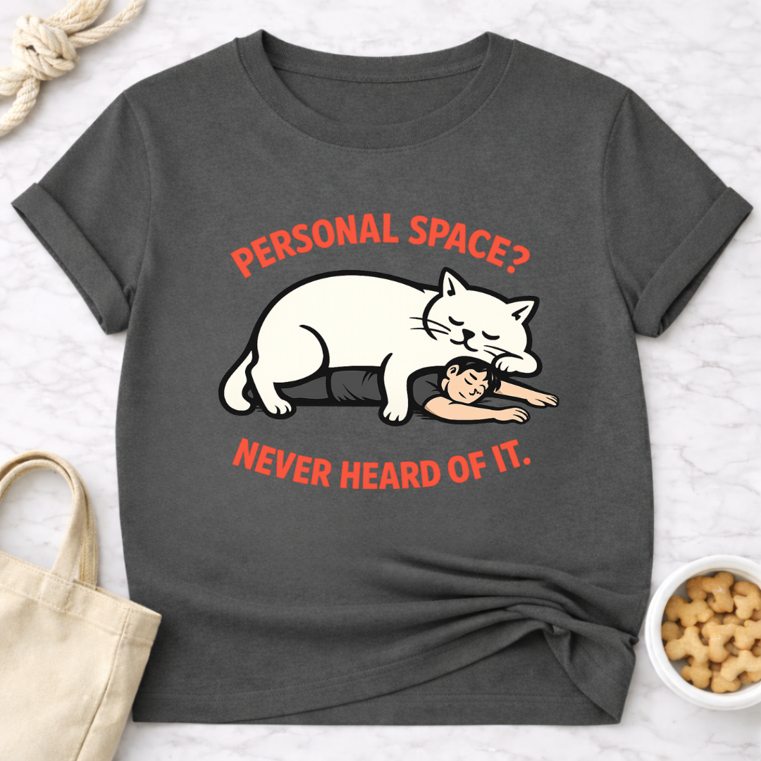 Personal Space Cat T-Shirt