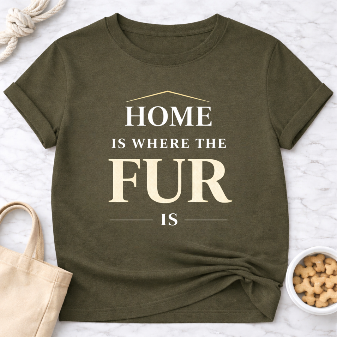 Home is Where the Fur Is T-Shirt