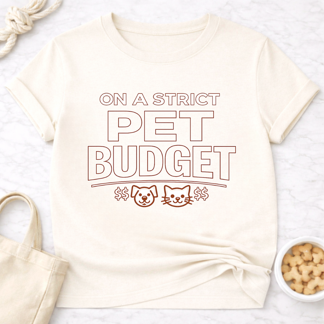 Strict Pet Budget T-Shirt