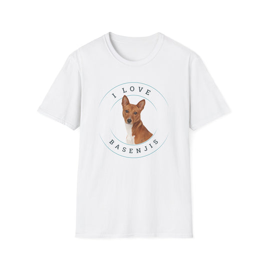 I Love Basenjis T-Shirt