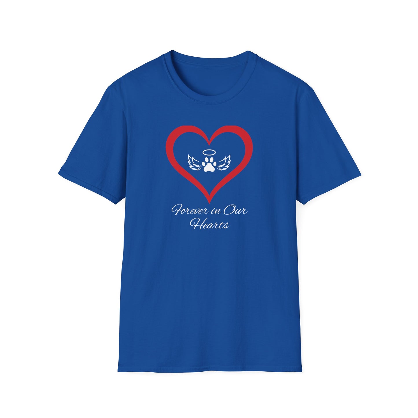 Forever In Our Hearts Dog Paw T-Shirt