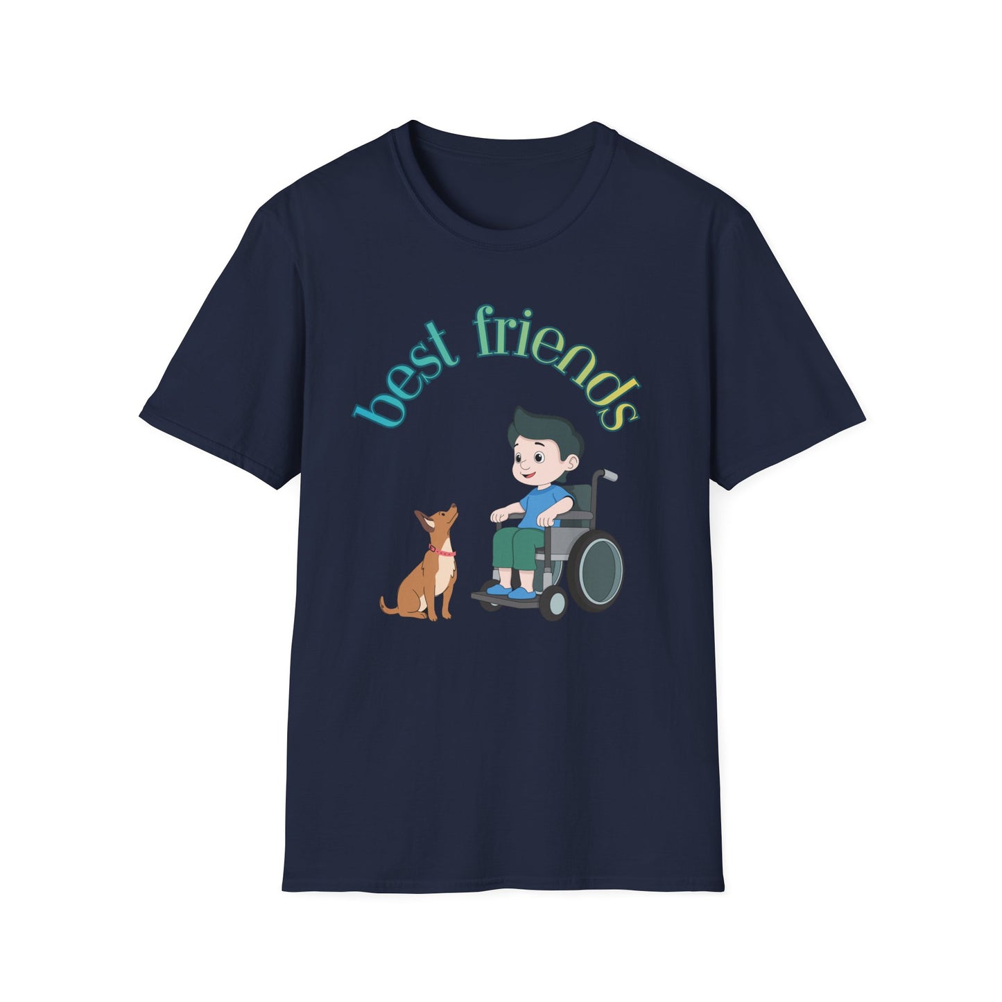Best Friends Boy and Dog Special Needs T-Shirt