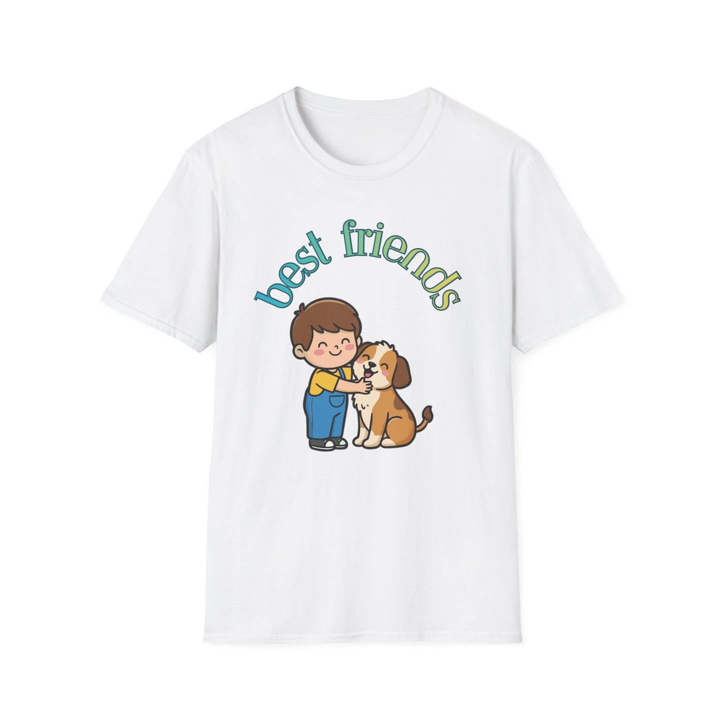 Best Friends Boy and Dog T-Shirt