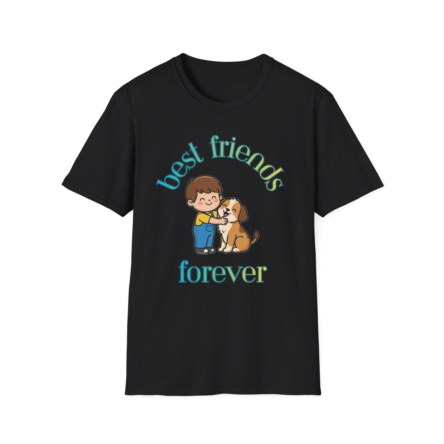 Best Friends Forever Boy and Dog T-Shirt