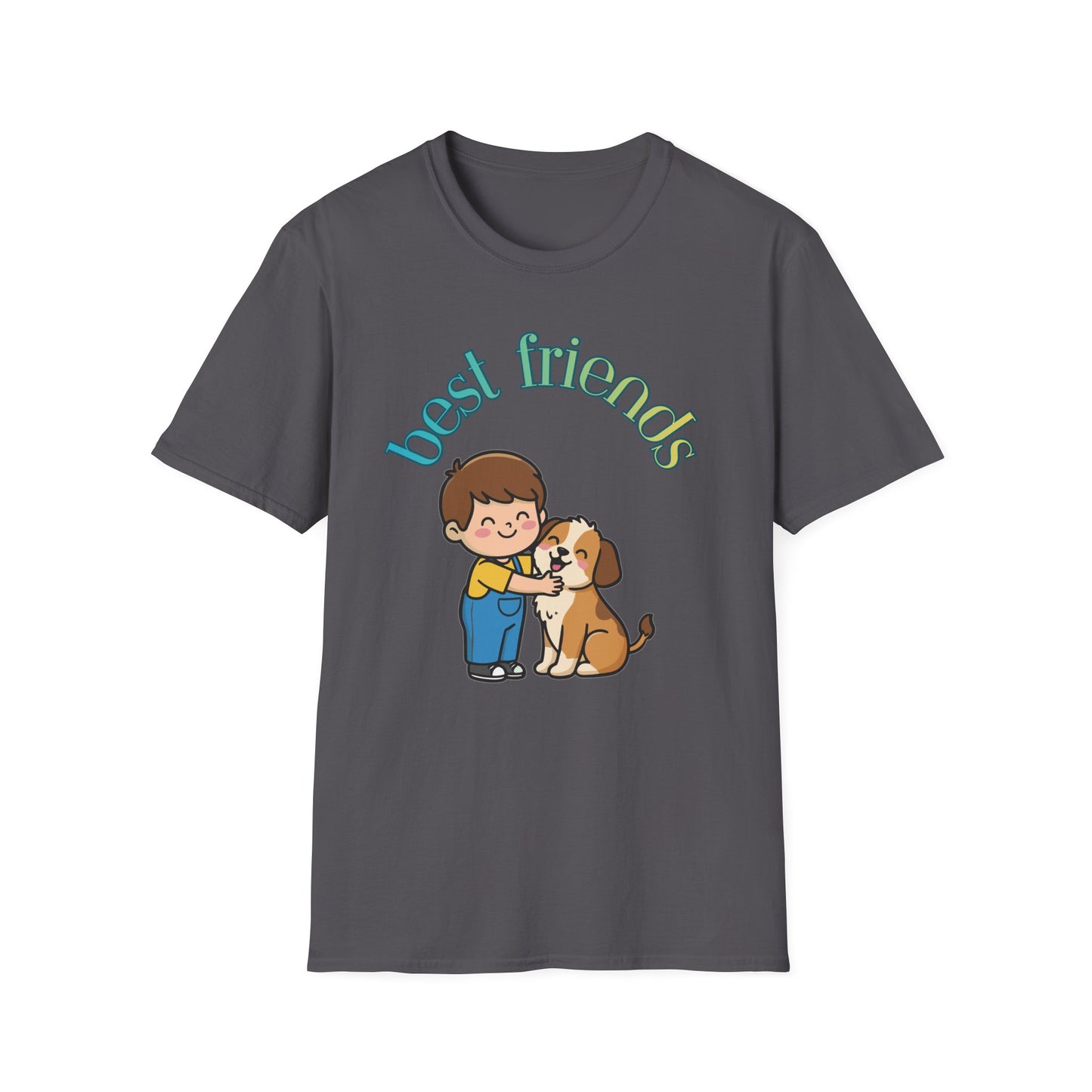 Best Friends Boy and Dog T-Shirt