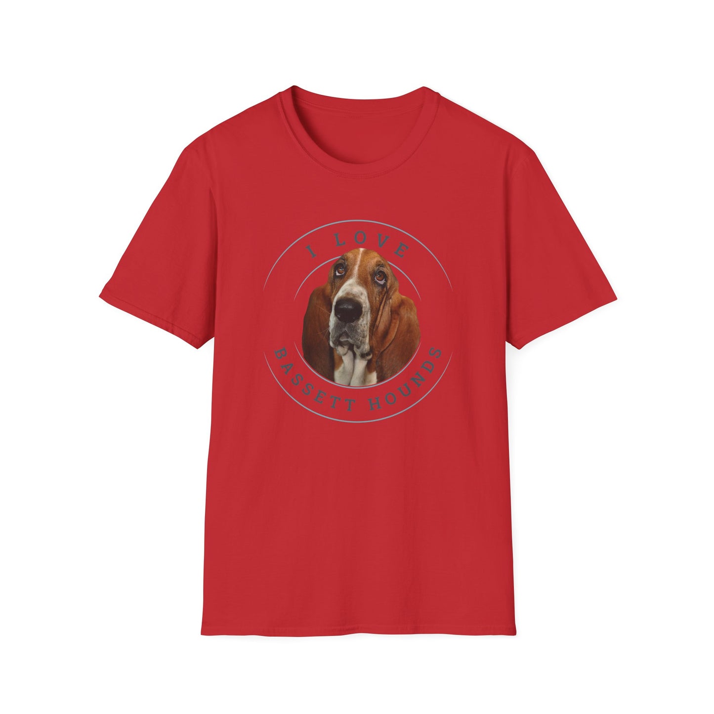I Love Basset Hounds T-Shirt