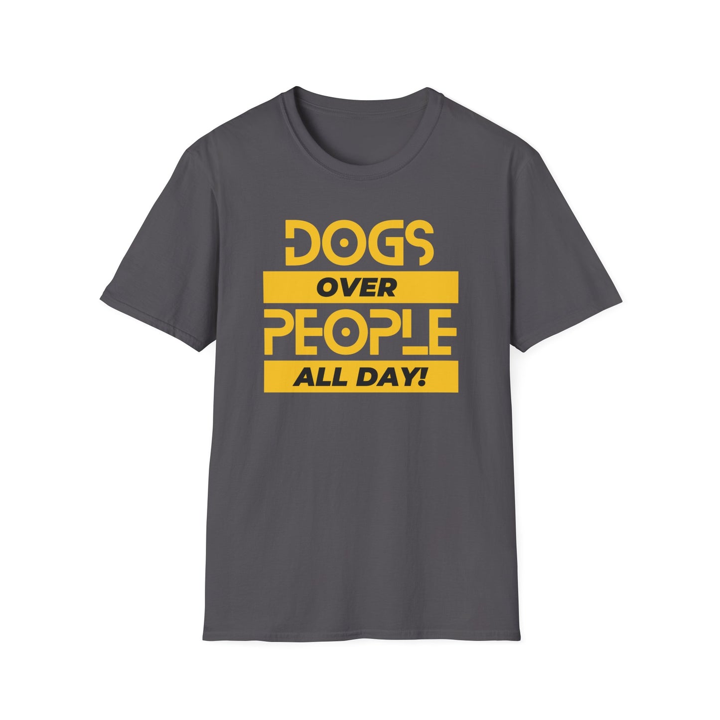 Dogs Over People (Block)T-Shirt