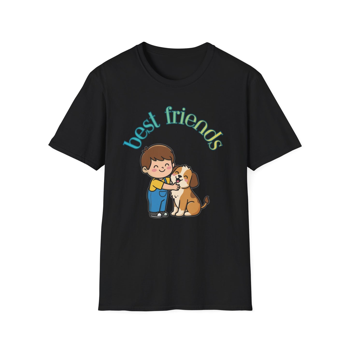 Best Friends Boy and Dog T-Shirt