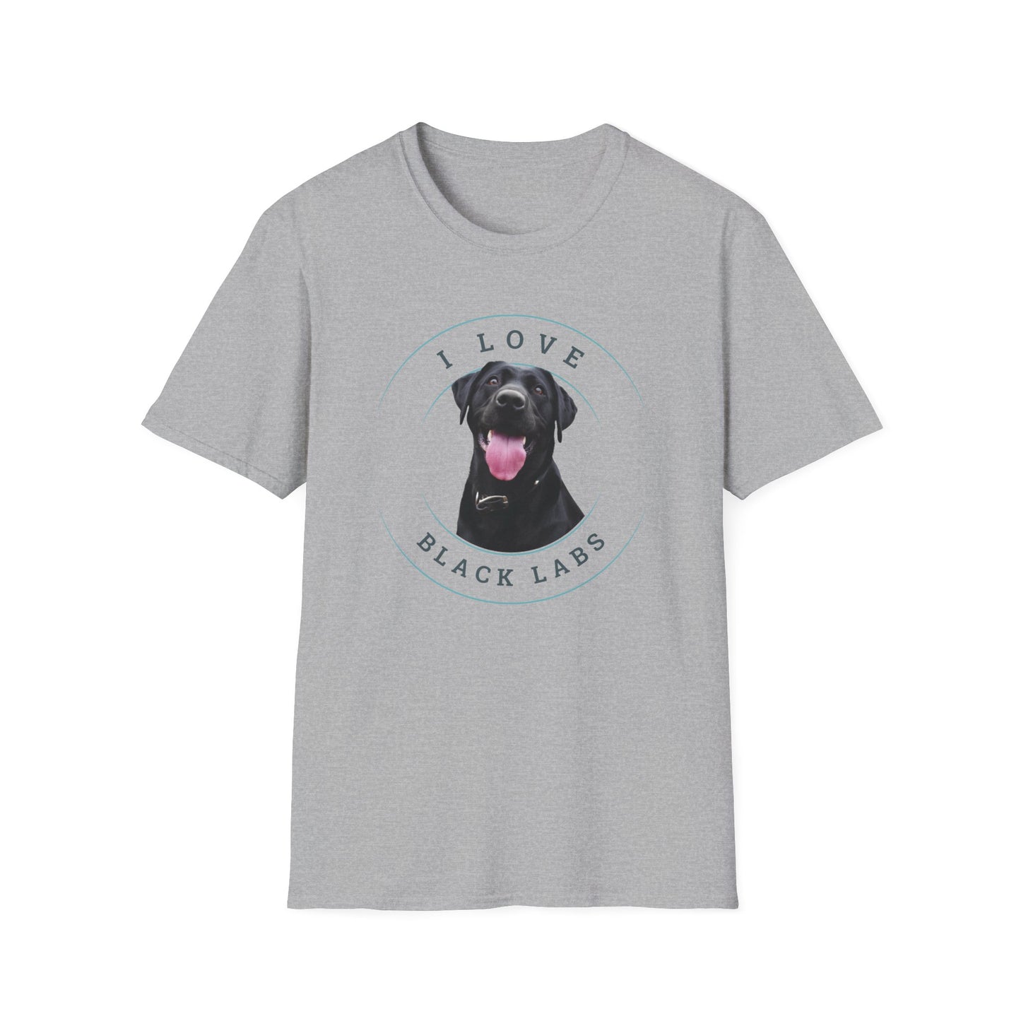 I Love Black Labs T-Shirt