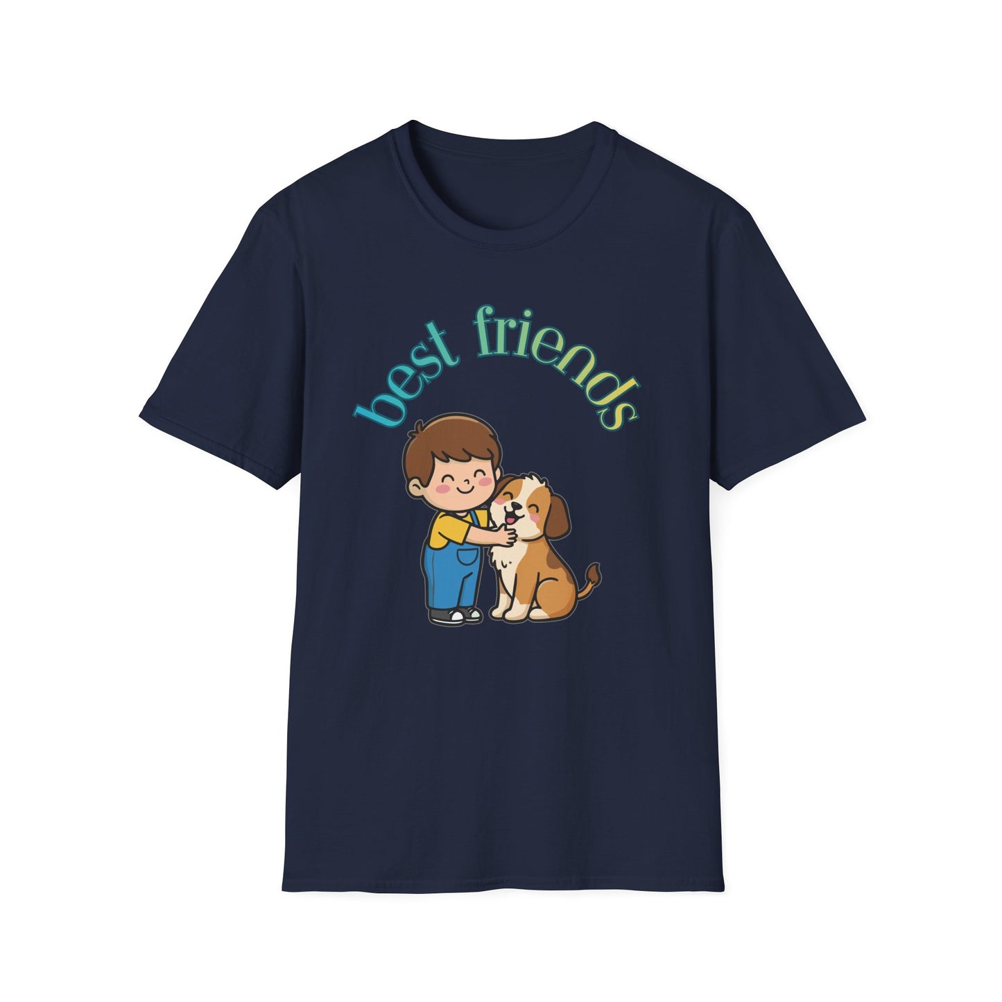 Best Friends Boy and Dog T-Shirt