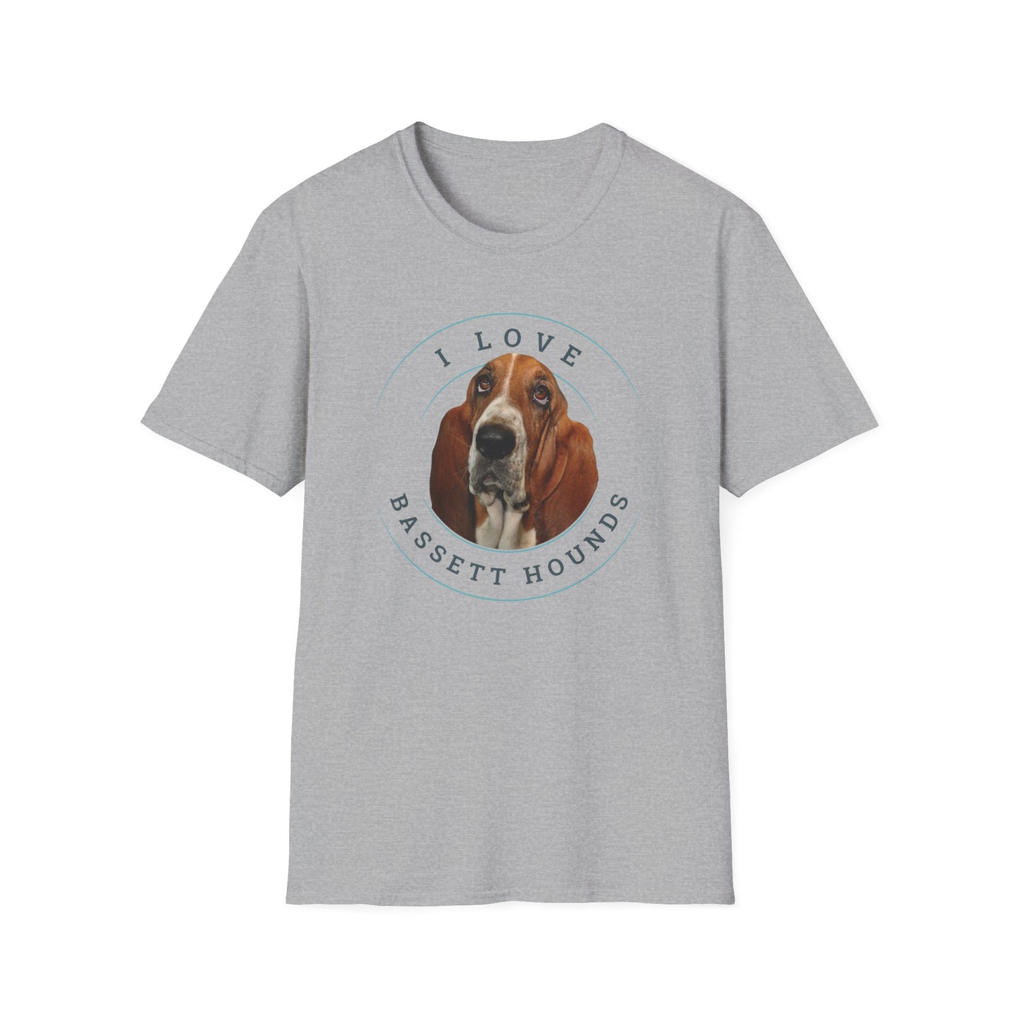 I Love Basset Hounds T-Shirt