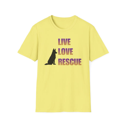 Live Love Rescue Dog T-Shirt
