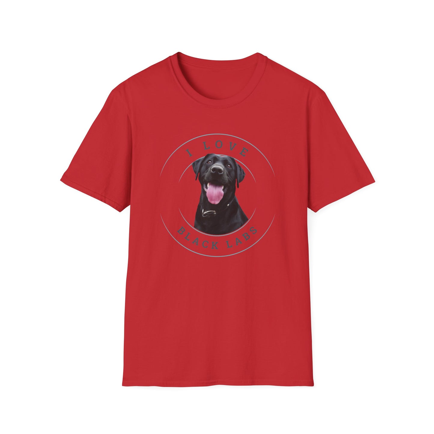 I Love Black Labs T-Shirt