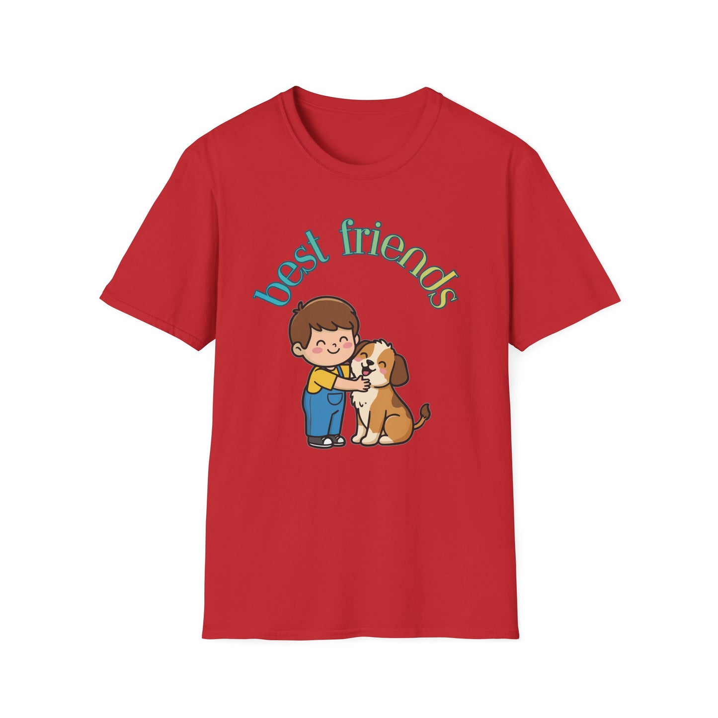 Best Friends Boy and Dog T-Shirt