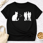 Cat is Greater Than People T-Shirt
