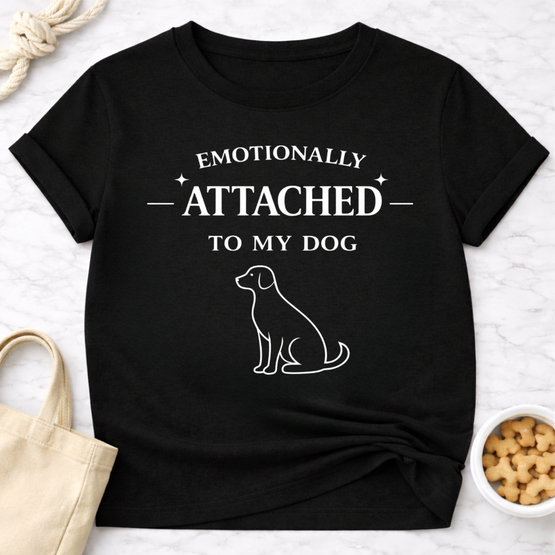 Emotionally Attached to My Dog T-Shirt