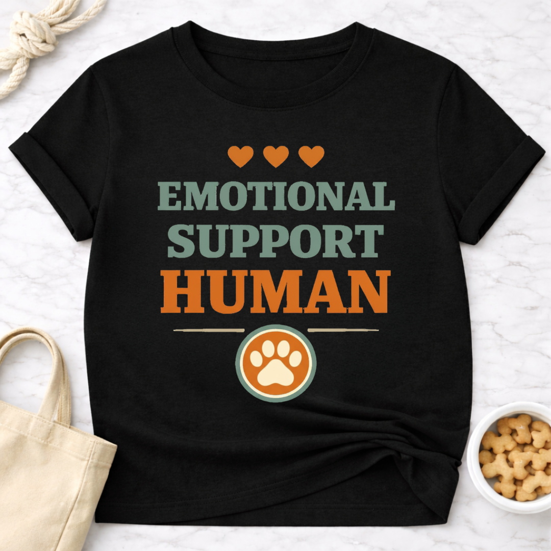 Emotional Support Human T-Shirt