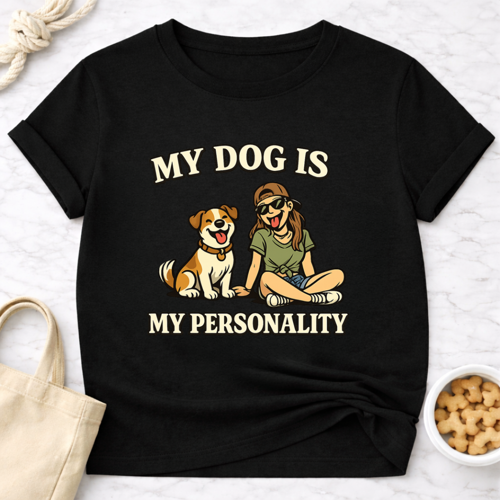 My Dog is My Personality (Female) T-Shirt