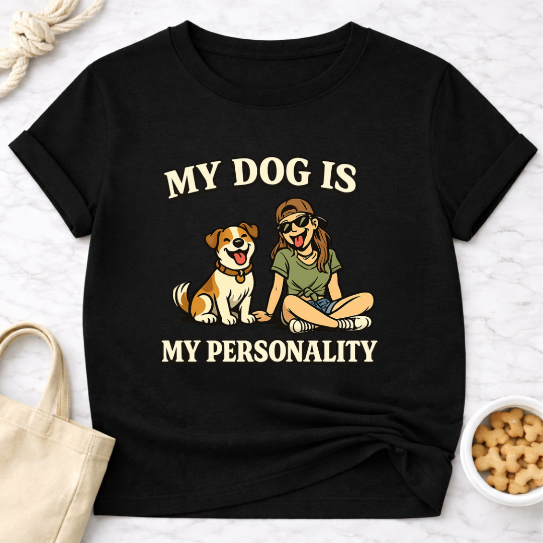My Dog is My Personality (Female) T-Shirt