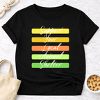 Support Your Local Animal Shelter Retro T-Shirt