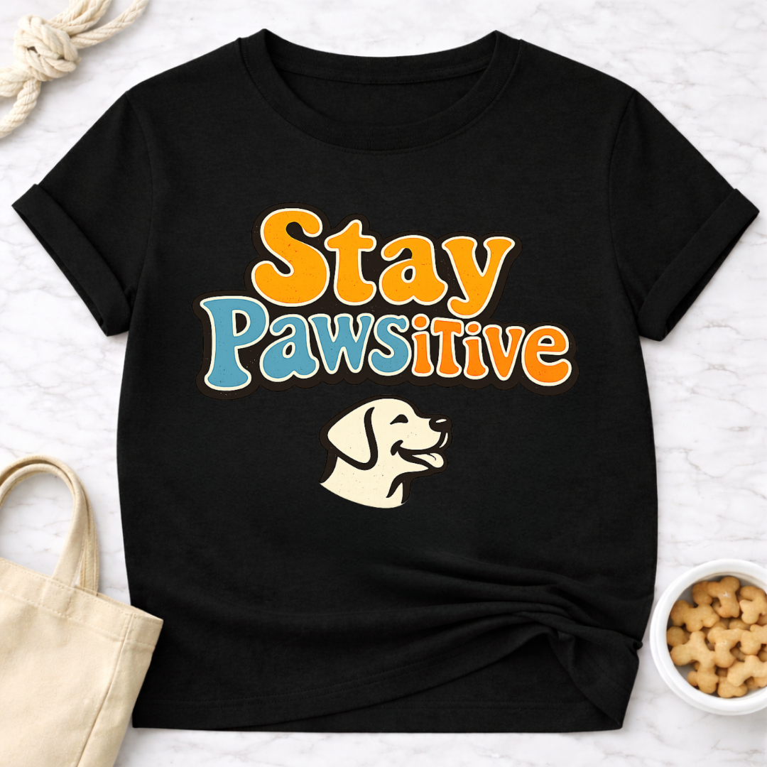 Pawsitive Dog T-Shirt