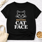 Resting Cat Face T-Shirt
