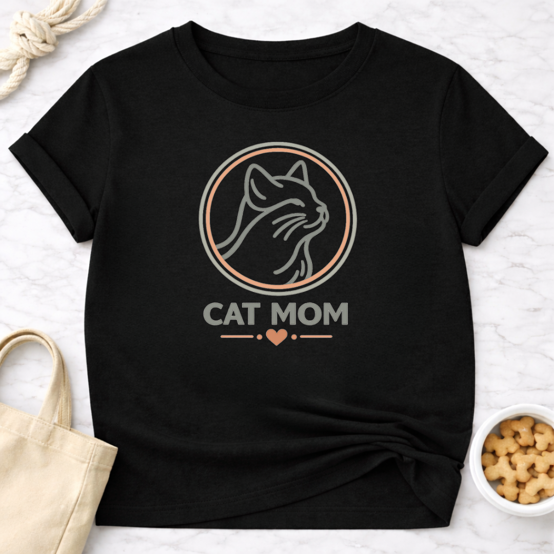 Cat Mom T-Shirt