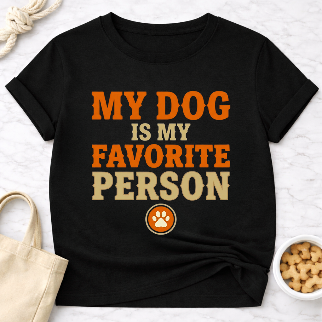 My Dog is My Favorite Person T-Shirt