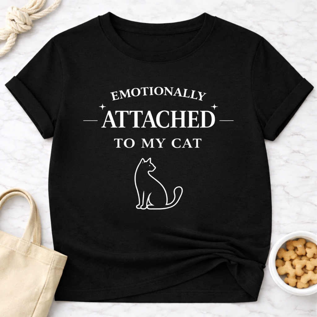 Emotionally Attached to My Cat T-Shirt