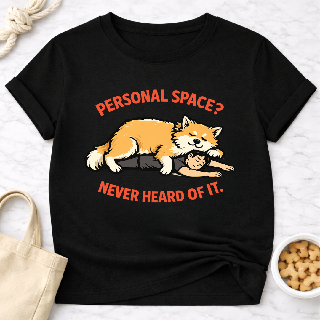 Personal Space Dog T-Shirt