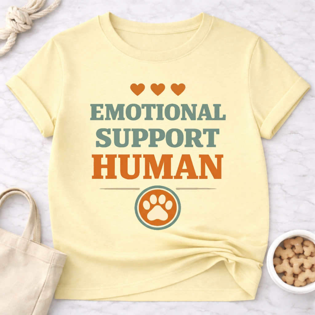 Emotional Support Human T-Shirt