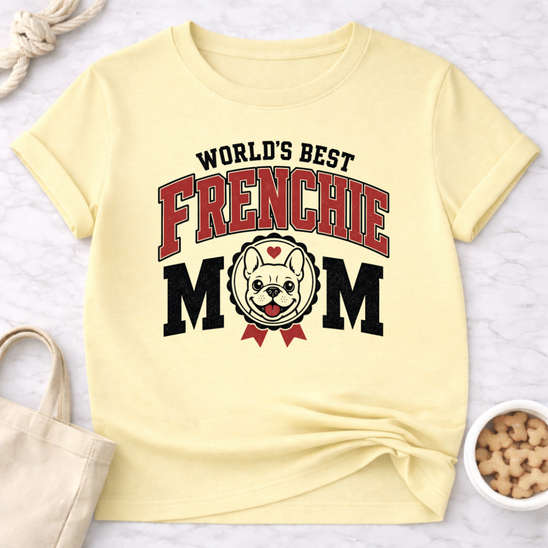 World's Best Frenchie Mom T-Shirt