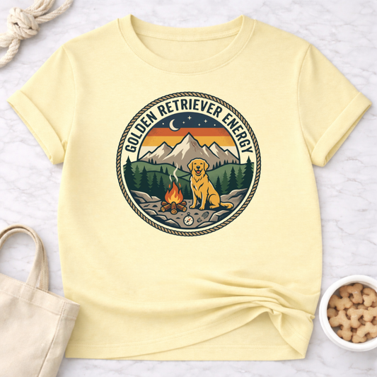 Golden Retriever Energy T-Shirt