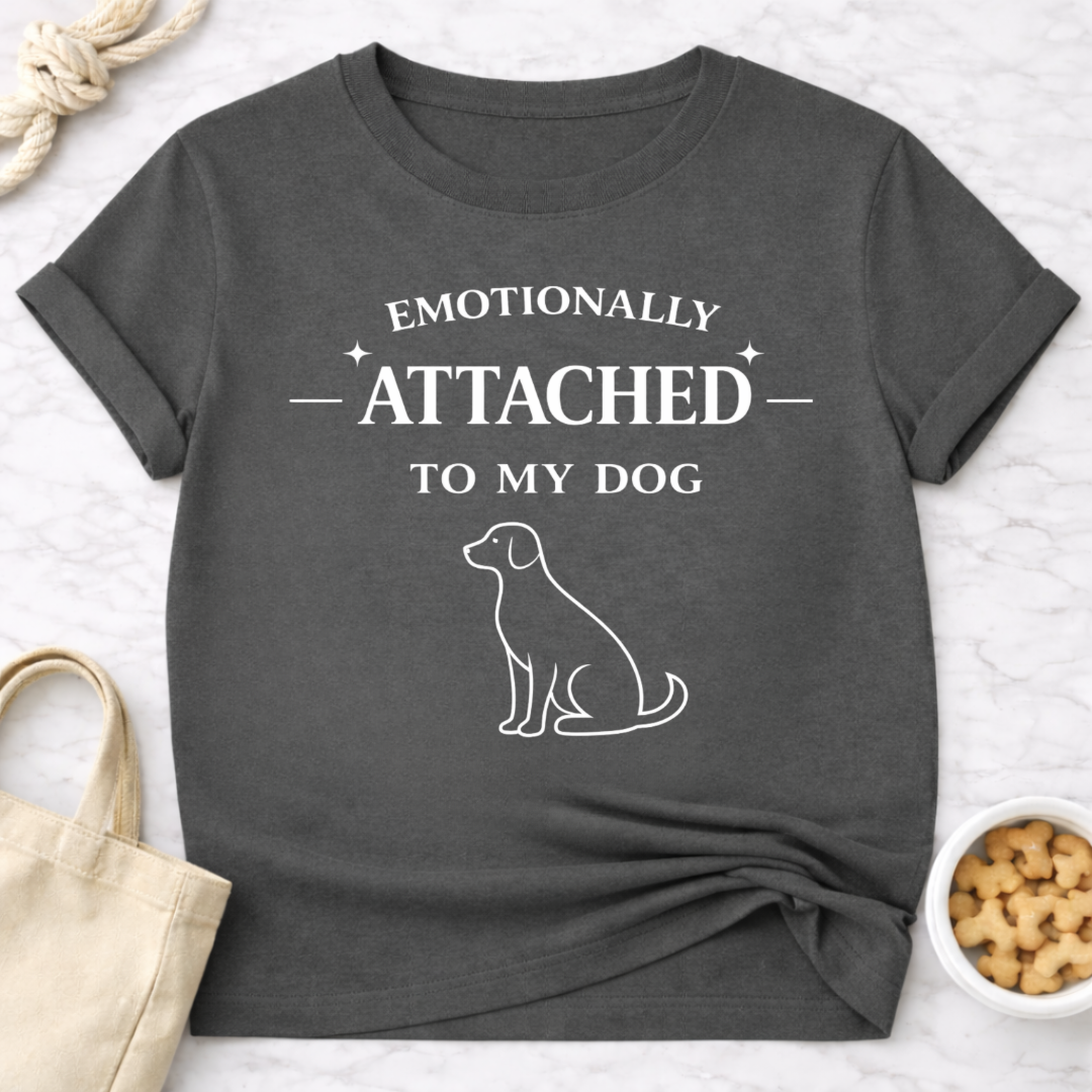 Emotionally Attached to My Dog T-Shirt