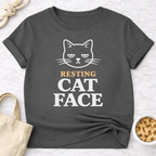 Resting Cat Face T-Shirt