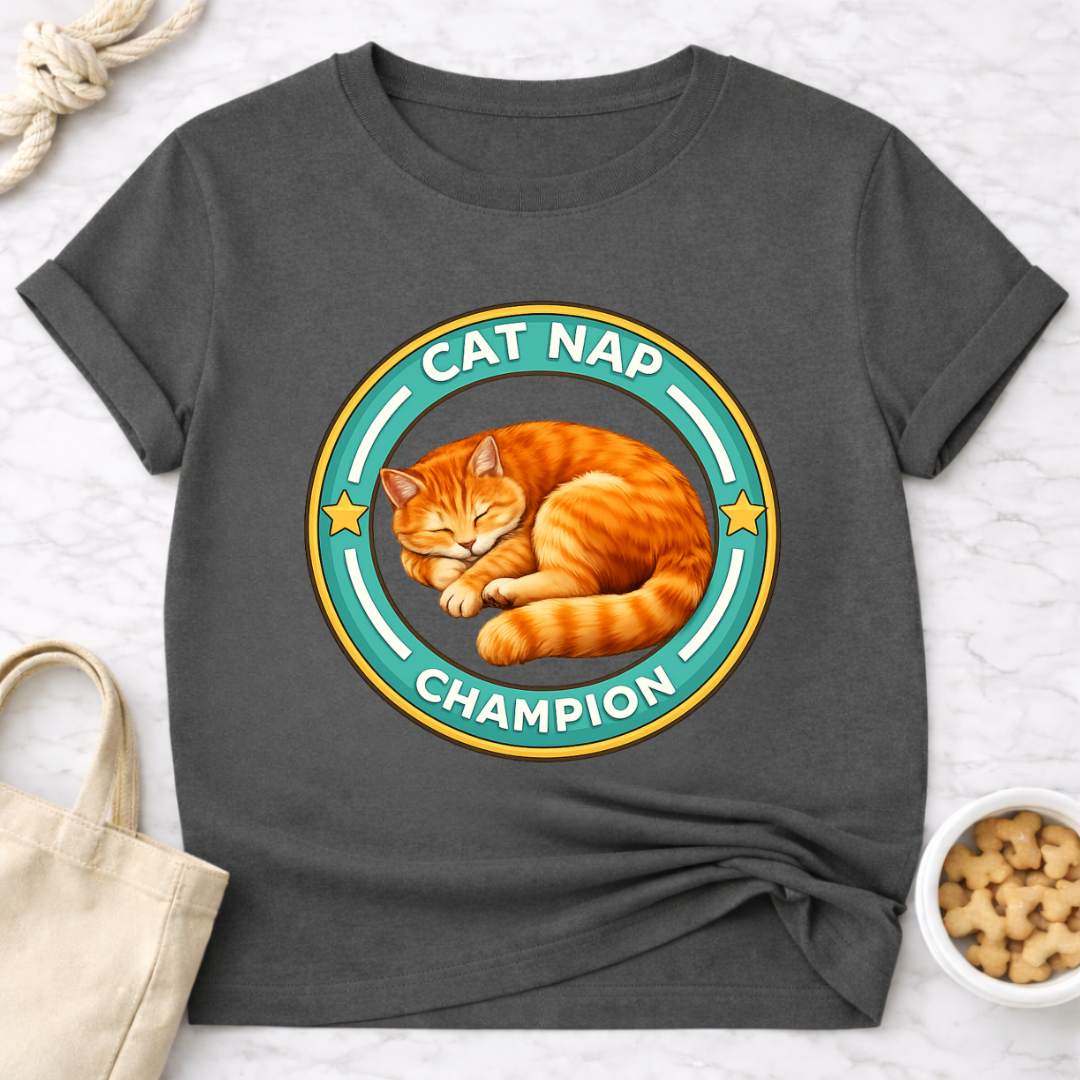 Cat Nap Champion T-Shirt