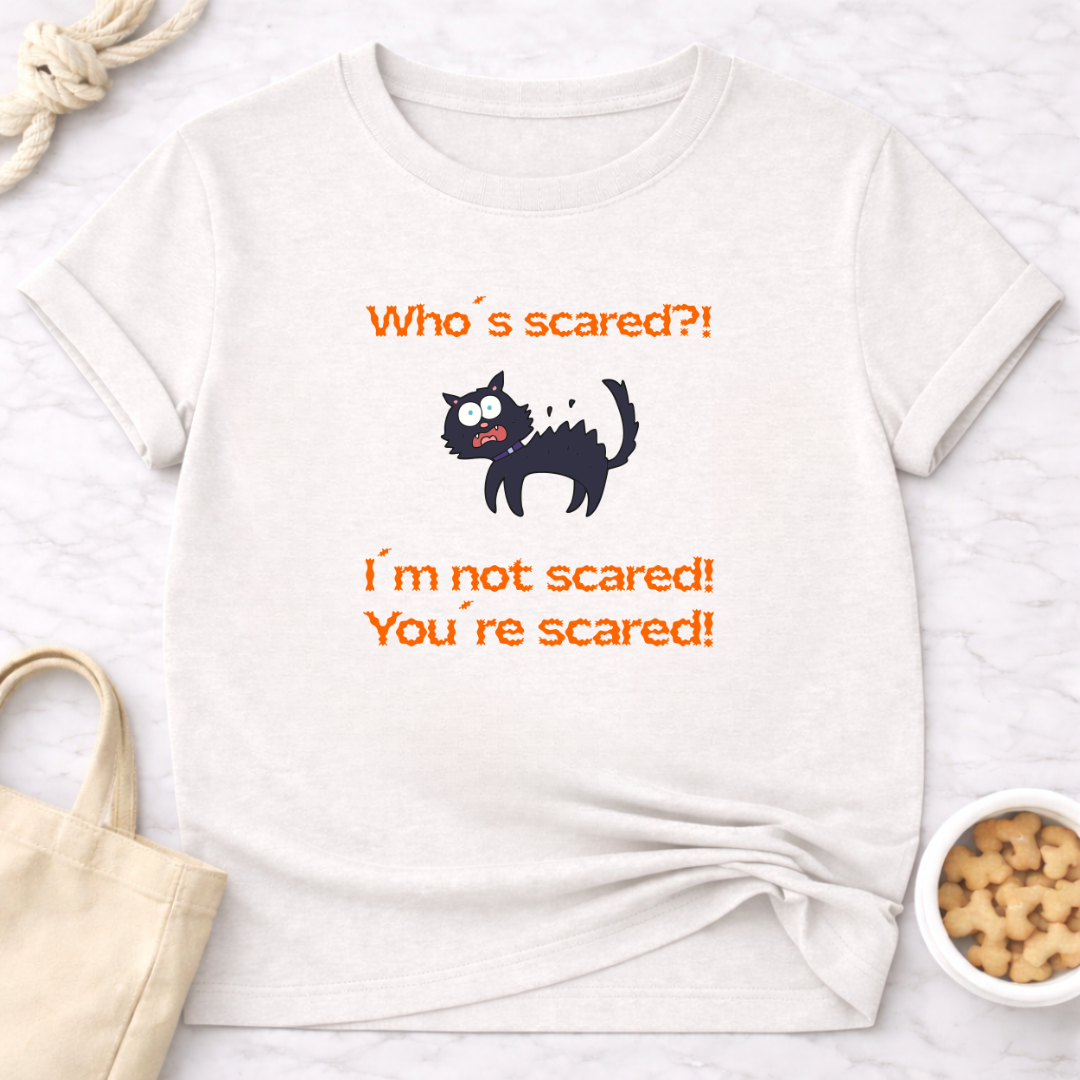 Scared Cat T-Shirt