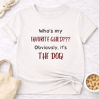 Who's My Favorite Child? Dog T-Shirt