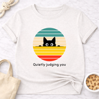 Cat Quietly Judging You T-Shirt