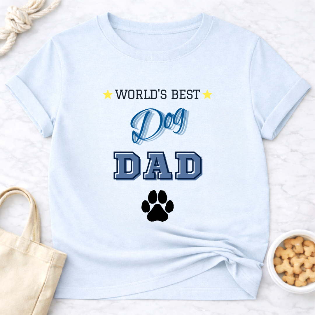 World's Best Dog Dad T-Shirt