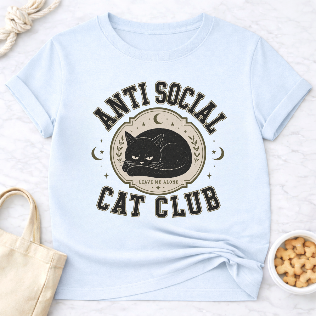 Anti Social Cat Club T-Shirt
