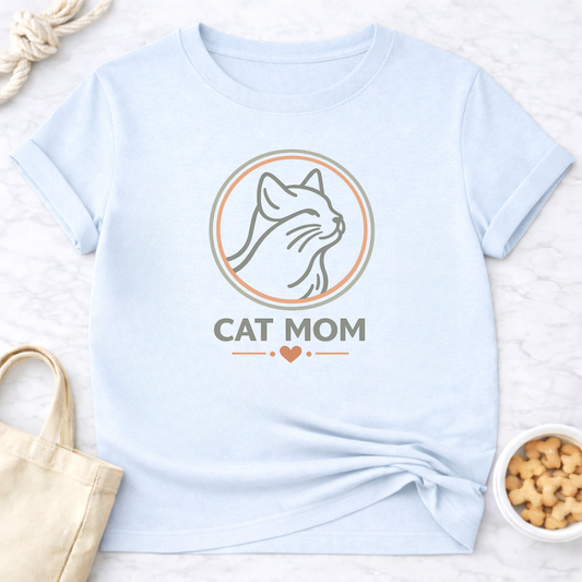 Cat Mom T-Shirt