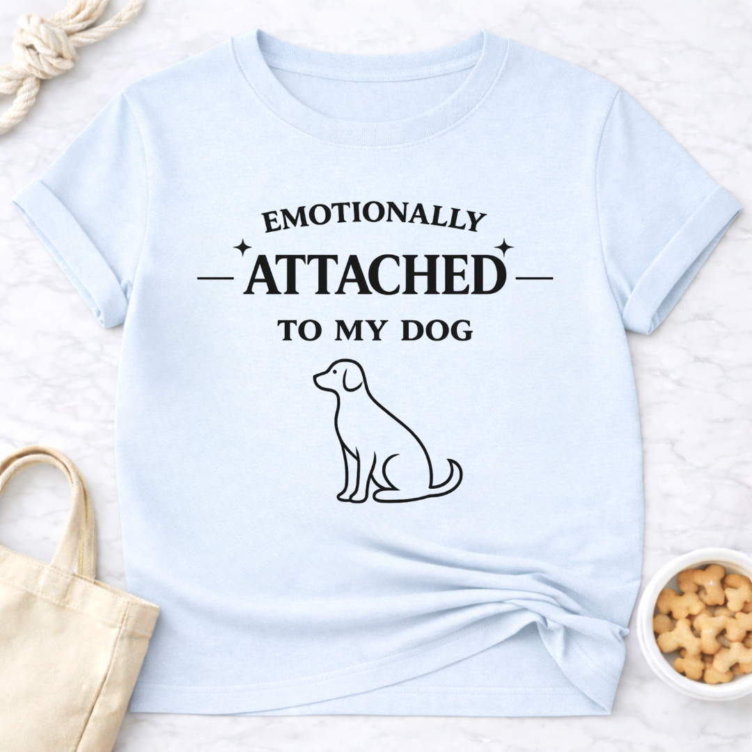 Emotionally Attached to My Dog T-Shirt