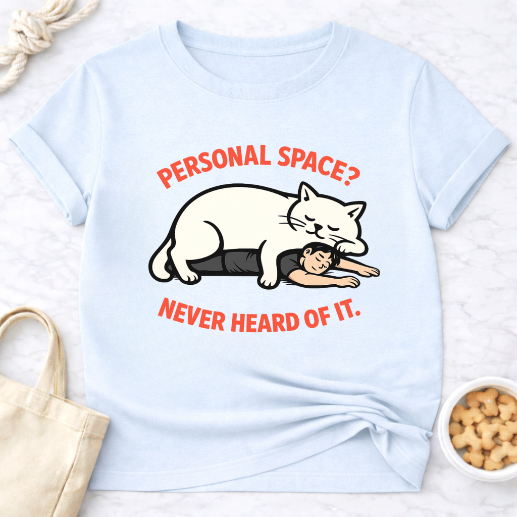 Personal Space Cat T-Shirt