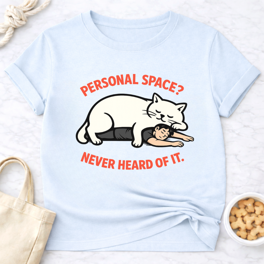 Personal Space Cat T-Shirt