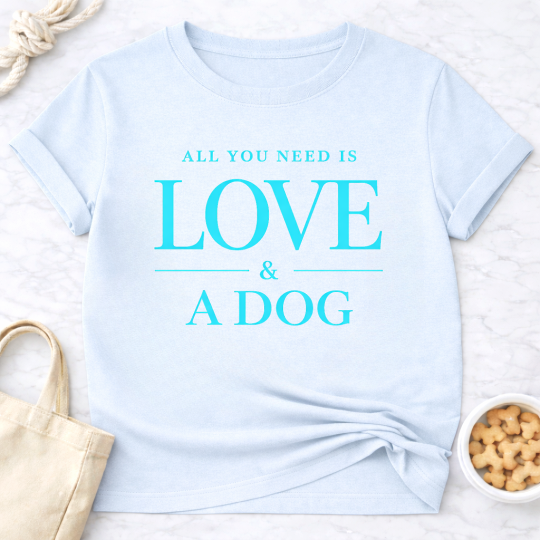 All You Need is Love and a Dog T-Shirt