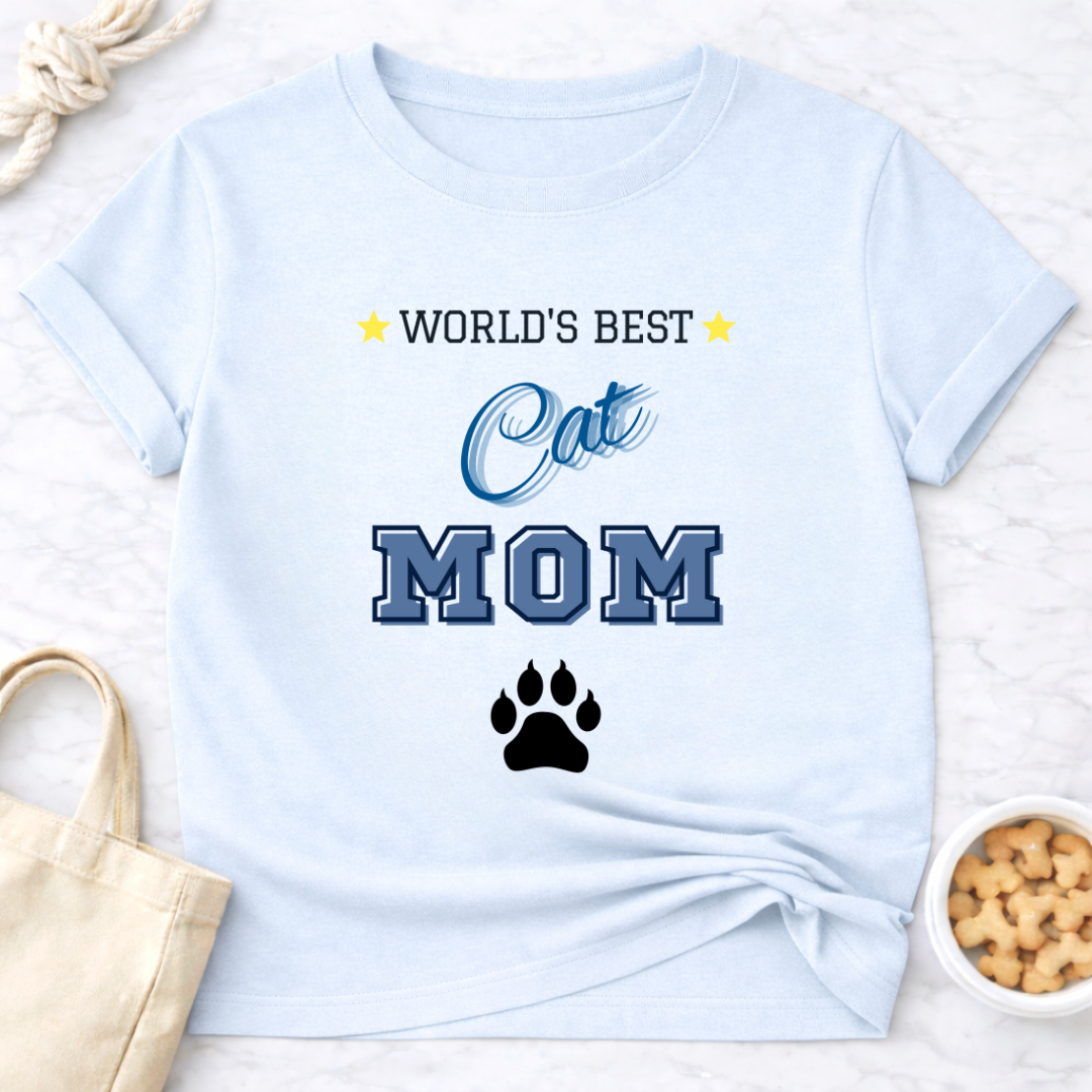 World's Best Cat Mom T-Shirt